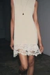 Комбінована трикотажна сукня Zara 2756/110 L Бежева (02756110712L) - зображення 3