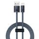 Дата кабель Baseus Dynamic Series USB to Lightning 2.4A (1m) (CALD000402) Slate Gray - зображення 4