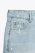 Джинсові шорти-бермуди trf з подертостями Zara 4060/205 XS Блакитні (0406020540032) - зображення 8
