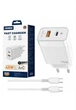 Комплект швидкої зарядки для смартфонів JELLICO 45W fast charger - зображення 4