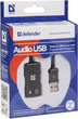 Перехідник для навушников Defender Audio USB 2х3.5мм jack ->USB (63002) (6103749) - изображение 2