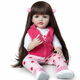Реалистичная кукла Реборн 55 см полностью виниловая Doll Reborn Baby К0100218 - изображение 1