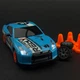 Игрушечная машинка Nissan GT-R голубая для дрифта на радиоуправлении 4WD HB Toys - изображение 2