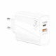 Швидка зарядка 65 Вт USB Type-C PD/QC + кабель Type-C/Type-C у подарунок - зображення 2