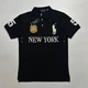 Футболка Polo Ralph Lauren New York чорного кольору, поло ральф лорен, нью йорк, розмір S - зображення 1