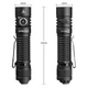 Ліхтар Sofirn SP31 V3.0 black SST40 2000 lm + акумулятор - зображення 3