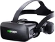 VR Окуляри 3D, шолом віртуальної реальності із навушниками VR Park J20 для телефонів з екраном 4-6,7" з пультом ДК, чорні VR-Park-2 - зображення 7