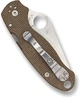 Розкладний ніж Spyderco Para 3 Canvas Micarta CPM CRU-WEAR Brown (871664) - зображення 3