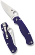 Раскладной нож Spyderco Para Military 2 G-10 CPM S110V PM2 Dark Blue (871656) - изображение 1