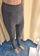 Леггинсы женские на коротком меху с высокой посадкой Primark 18606 Серые меланж One Size S-L (на укр 42-48) - изображение 4