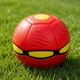 Складной игровой мяч-трансформер Flat Ball Disc Красный - изображение 1