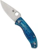 Розкладний ніж Spyderco Tenacious D2 Titanium Blue (871681) - зображення 2