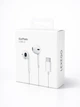 Наушники вкладыши проводные EarPods USB Type C для Apple iPhone 15 16 17 LEXEGO Headphones Белые EUC2J/W - изображение 7