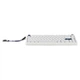 Механічна бездротова клавіатура Cidoo QK75, 75% WHITE, RGB, Tri-Mode, USB-C / 2.4 GHz / Bluetooth, Hot-Swap, Gasket-Mount - зображення 5