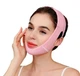 Лифтинг-бандаж для коррекции овала лица V Line Face Lifting Belt Pink - изображение 1