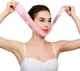 Лифтинг-бандаж для коррекции овала лица V Line Face Lifting Belt Pink - изображение 2