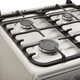 Плита кухонная комбинированная ELEYUS TEKNA 6007 CF IS+GR нержавеющая сталь + серый - изображение 5