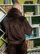 Халат чоловічий махровий на запах L Коричневий (Д-Al-male-halat-013) - зображення 2