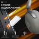 Игровая гарнитура Ajazz AHM08 MAX Gray White (AHM08-MAX-GW) - изображение 8