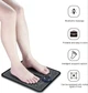 Вибрационный коврик массажер для ног и ступней EMS Foot Mat 31,6*28,8*0,04 см автоматический, 6 режимов, работы, нейлоновый - изображение 6