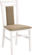 Krzesło Halmar Hubert8 Białe (5905248122178) - obraz 1