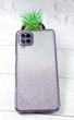 Чохол Luxury Case для Samsung Galaxy M12/ M127 бампер силіконовий ombre блискітки фіолетовий - зображення 1