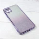 Чохол Luxury Case для Samsung Galaxy M12/ M127 бампер силіконовий ombre блискітки фіолетовий - зображення 2