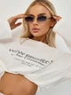 Сонцезахисні окуляри No Brand шестигранні з ланцюжком Delight градієнт фіолетові з золотом - зображення 2