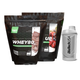 Набір для масонабору TNT Nutrition: Протеїн Whey 80 2 кг (Кавовий крем) + Гейнер Mass UP 2.5 кг (Карамель) + Шейкер - зображення 1