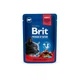 Корм вологий Brit Premium Cat Family Plate pouches набір паучів сімейна тарілка для котів асорті 4 смаки 100 г х 12 шт. - зображення 8