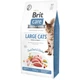 Корм сухой Brit Care Cat Grain Free Large Power Vitality для взрослых котов крупных пород с уткой и курицей 7 кг - изображение 1