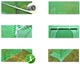 Теплиця-парник Cultivo 6×3×2 м (18 м²) з двома дверима, 8 вікон - зображення 7