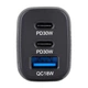 Автомобільний зарядний пристрій Brevia ePower TriDrive 78W 2xUSB-C+1xUSB-A 46078DCUB - зображення 2