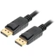 Кабель мультимедійний DisplayPort M to DisplayPort M 1.8m V1.2 Cablexpert (brn_CC-DP2-6) - зображення 1