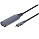 Адаптер Cablexpert VGA - USB Type-C (F/M), 0.15 м, Black (A-USB3C-VGA-01) - зображення 1
