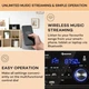 Музикальний центр Стереосистема Auna MC-40 DAB FM з CD і Bluetooth - изображение 4