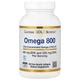 Омега-3, California Gold Nutrition, омега 800, в форме триглицеридов KD-Pur, 1000 мг, 90 капсул - изображение 1