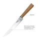 Нож для мяса VINZER Natura line 19 см (50614) - изображение 3