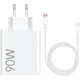 Турбо зарядка Xiaomi 90W блок + кабель Type C (6 ампер) MDY-15-EK. Зарядний пристрій QC3, QC4 Швидка зарядка Mi Turbo Charge для смартфона, планшета Сяомі, Poco, Redmi Note - изображение 2