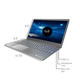 Ультрабук Gateway GWTN156-7BL Ultra Slim / 15.6" (1920x1080) IPS / Intel Core i3-1115G4 (2 (4) ядра по 4.1 GHz) / 4 GB DDR4 / 128 GB SSD / Intel UHD Graphics / WebCam / Card Reader - зображення 4