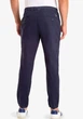 Мужские брюки-джоггеры U.S. POLO ASSN модель «Stretch Twill Jogger» эластичный пояс на шнурке L синие - изображение 3