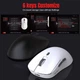 Мышь беспроводная игровая HYSJ Т68 Pro Print PAW3311, 12000 DPI 2,4G+Bluetooth Orange - изображение 10