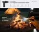 Ручний портативний турбовентилятор компресор пилосос K&F Concept 2в1 з підсвіткою, комплект з насадками 150м/с (KF08.074) - зображення 2