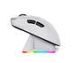 Игровая беспроводная мышь Ajazz AJ179P MC Bluetooth/2.4 ГГц/USB-C до 12000 dpi с магнитной станцией White (AJ179P-MC-W) - изображение 1