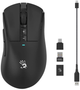 Игровая беспроводная мышь Bloody R73 Ultra 2.4 ГГц/USB-A/USB-C до 20000 dpi Black (R73 Ultra Black) - изображение 5