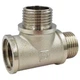Тройник Fado FITT NICKEL 1/2" РВ-РН-РН латунь (T21) - изображение 1