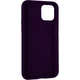 Чохол Avantis силіконовий Full Silicone Case for iPhone 11 Pro Dark Purple (з MagSafe) - зображення 4