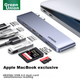 USB-хаб Ugreen CM380 Dual USB-C To HDMI+2xUSB 3.0 A+TF/SD+USB-C Female Converter Space Gray - зображення 11