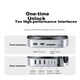 Док-станция Ugreen CM841 11-in-1 USB-C Gray - изображение 6
