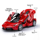 Автомодель BIG TAYLOR Ferrari LaFerrari 1:32 Червона (100026502612) - зображення 4